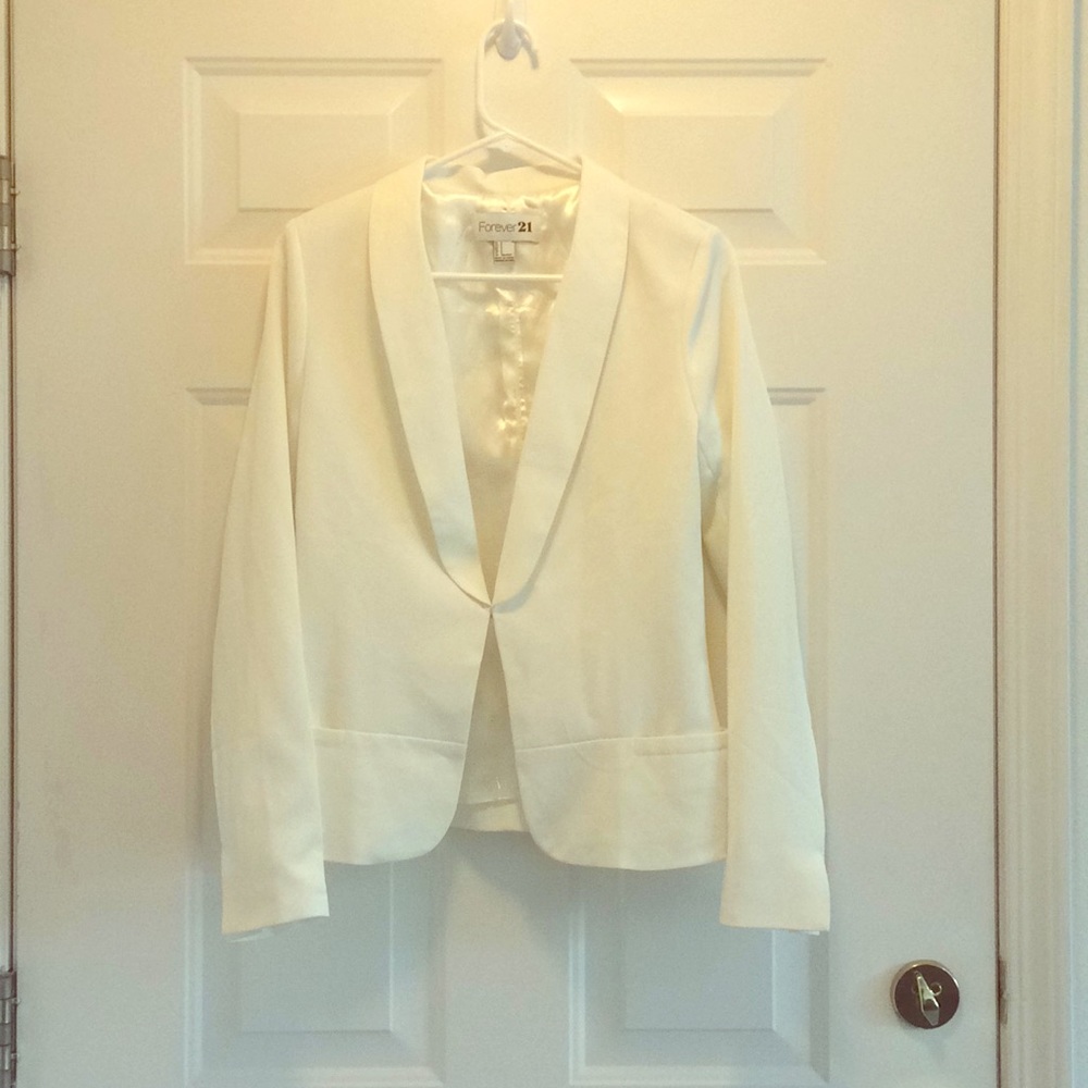 White blazer
